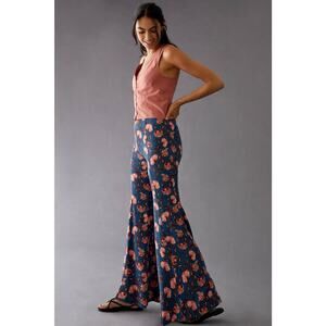 NWT Anthropologie Drapey Flare Pants - Size 8